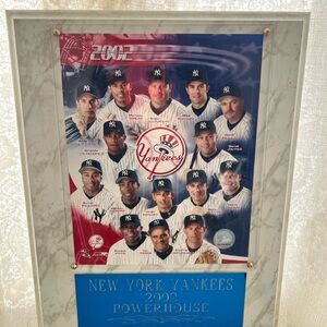 2002 Powerhouse Framed Poster - White Marble Frame